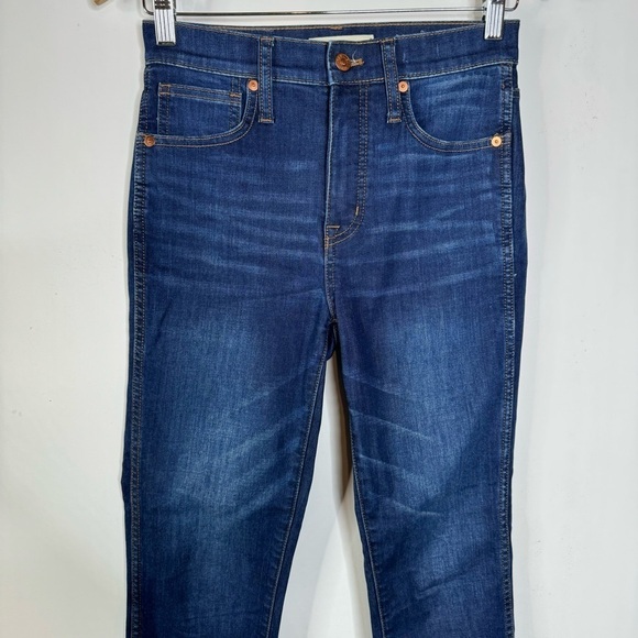 Madewell 10" High-Rise Skinny Jeans in Tarren Wash: THERMOLITE® Edition Size 25 - Picture 5 of 9